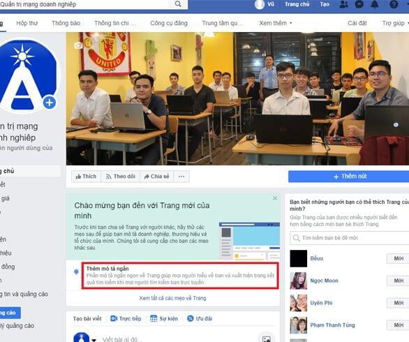 Tạo Page và Group trên Facebook