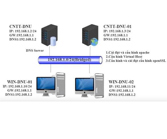  Cài đặt Web Virtual Host